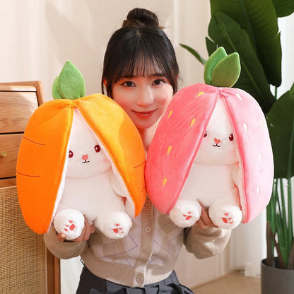 Reversible Cute Plush Bunny