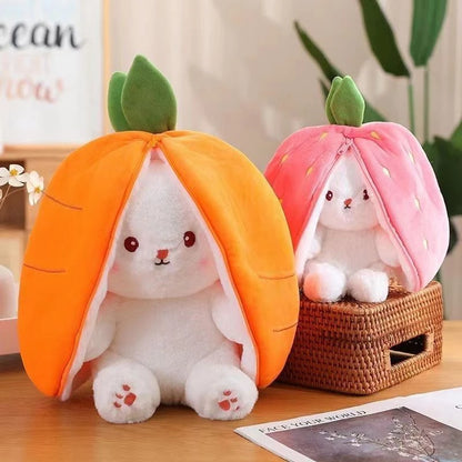 Reversible Cute Plush Bunny