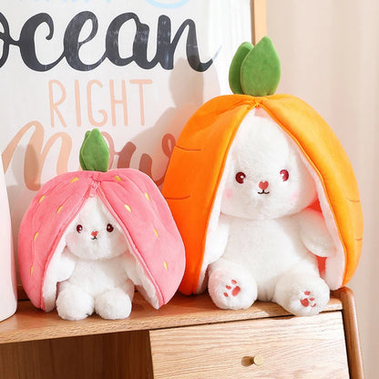 Reversible Cute Plush Bunny